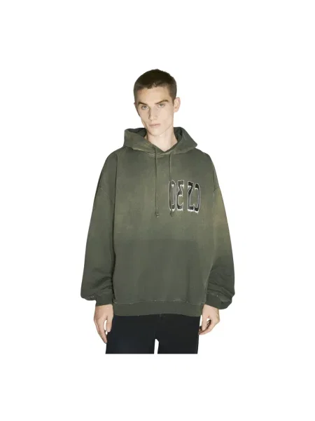 Bluza z kapturem 032c z kapturem z nadrukiem zielona