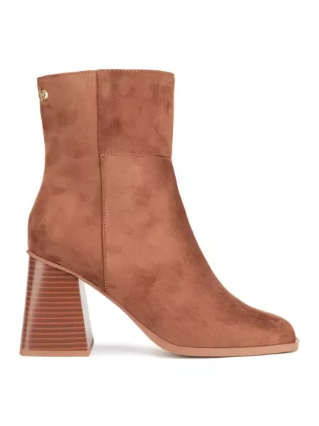 Botki Nine West brązowe