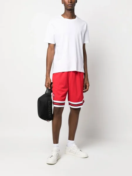 Pantaloni scurți Mitchell & Ness roșu