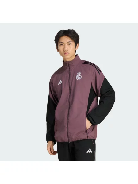 Bluza Real Madrid Tiro 25 Competition Presentation czarna