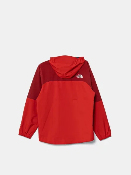 The North Face Dětská bunda TEEN HIKE PACKABLE SHELL červená