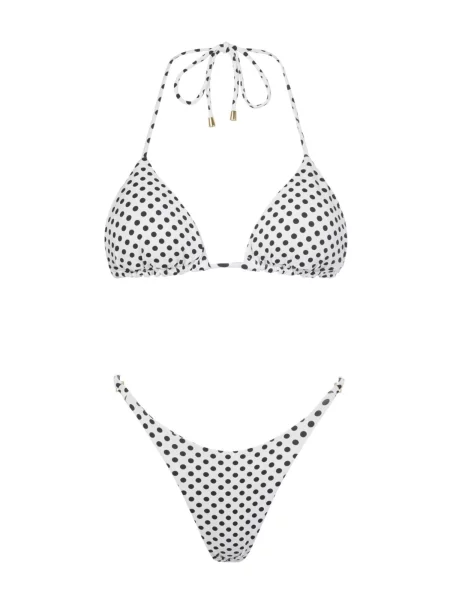 Acuarela Brand Bikiny Polka Dots' biela