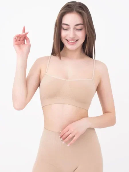 Бюстгальтер Giulia мікрофібра бежевий