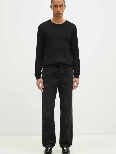 Paul Smith Вълнен пуловер черно