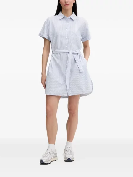 Cu centură rochie tip cămașă Helly Hansen albastru