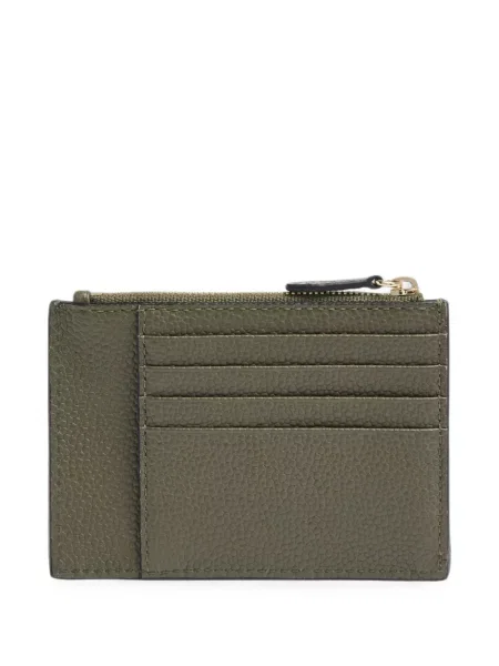 Portofel Lancel din piele verde