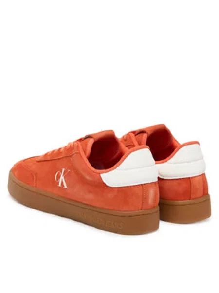 Sneakersy Calvin Klein Jeans Classic Cupsole Mg Su oranžová