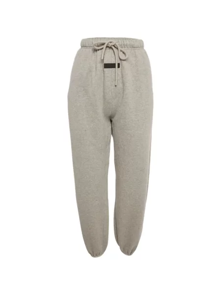 Pantaloni Fear Of God alergare cu cordon gri