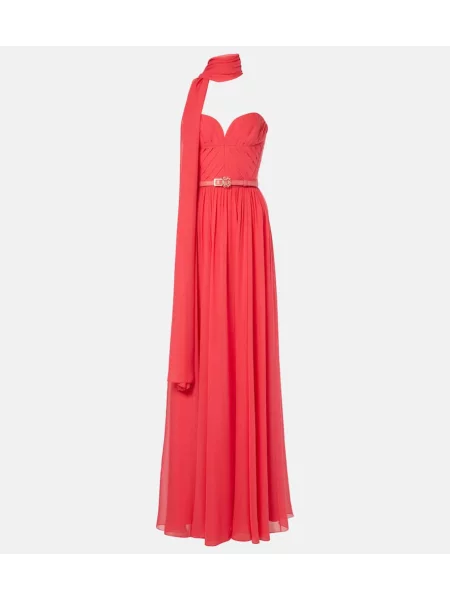 Rochie Elie Saab de mătase roz