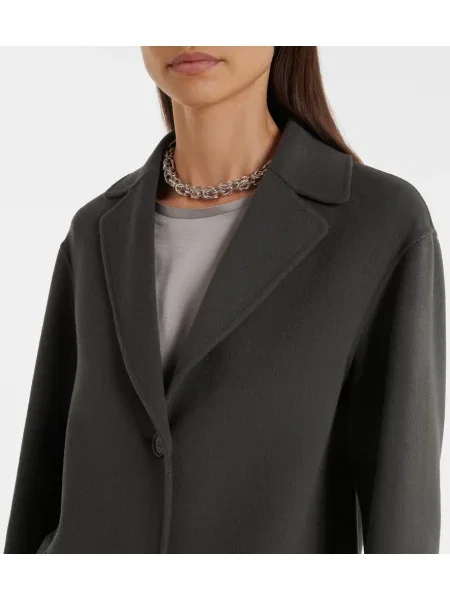 Geacă 's Max Mara de lână gri