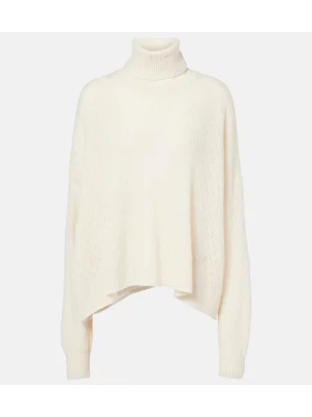 Heláncă Chloé de lână alb