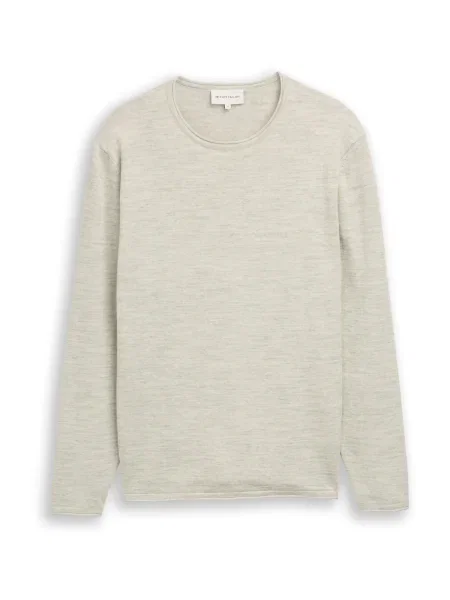 TOM TAILOR Pulover pastel verde