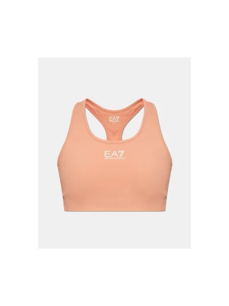 Emporio Armani športová podprsenka oranžová