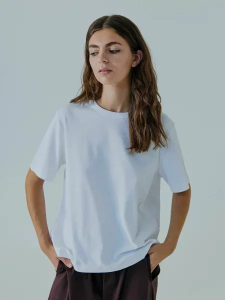 NORR Top Nelly tee alb
