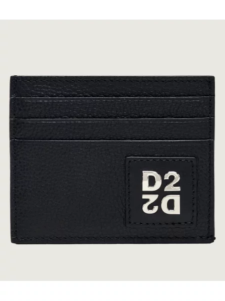 Portofel Dsquared2 din piele negru