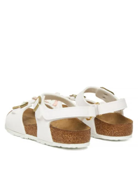 Birkenstock Szandál Rio Flowers As Kids S fehér