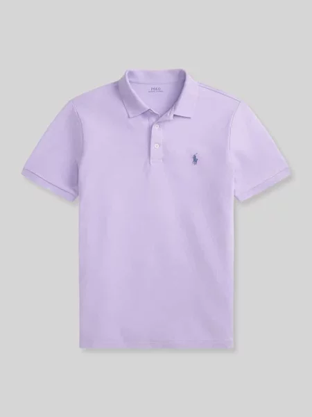 Koszulka polo o kroju slim fit z mieszanki bawełny Polo Ralph Lauren