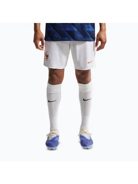 Pantaloni scurți de fotbal pentru bărbați Nike FFF Match Home white/metallic copper alb