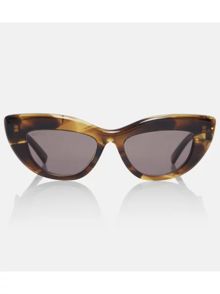 Ochelari de soare Gucci maro