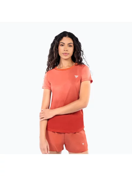 Футболка для тенісу Tecnifibre Team X-Loop terracotta
