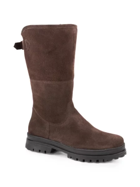 Botine Dirndl & Bua din piele de căprioară maro