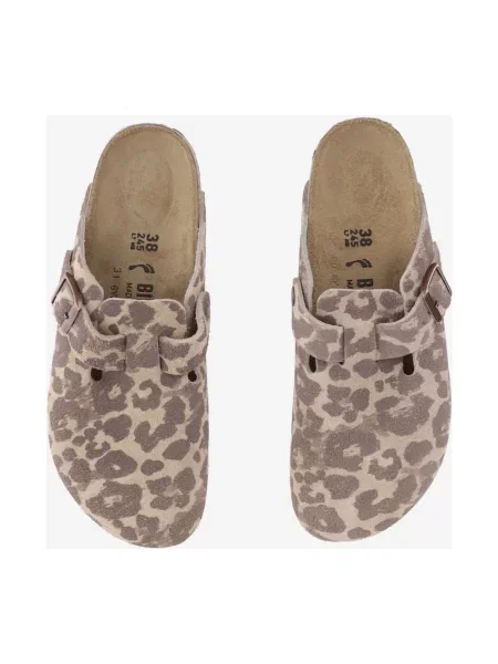 Klapki Birkenstock zamszowe
