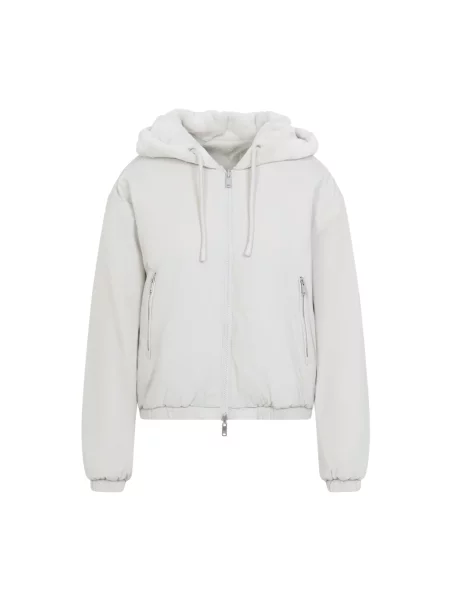 Moose Knuckles Kurtki Kobieta Biały XS Elegancka Kurtka Aw 25 beżowa