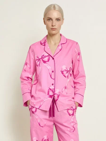 Cyberjammies Spací Tričko / fuchsiová růžová