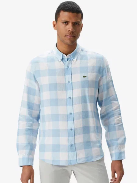 Сорочка Lacoste блакитна