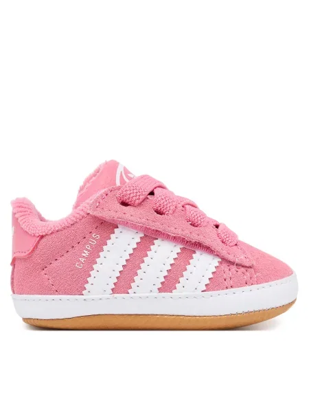 Laisvalaikio batai adidas Campus Crib Rožinė balta