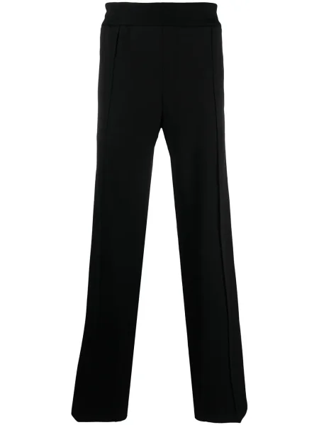 Pantaloni Versace cu broderie negru