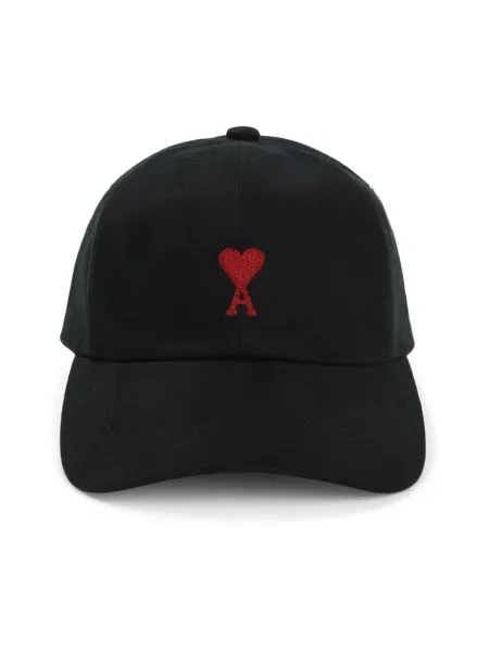 Czapka z daszkiem Ami Paris czarna