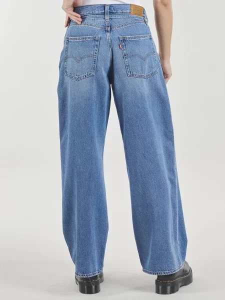 Džínsy s rovným strihom Levi's modrá