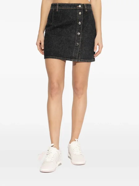 Fustă din denim Iro negru