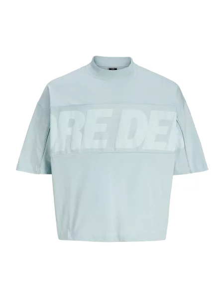 JACK & JONES Tricou JCOBIARRITZ mentă verde