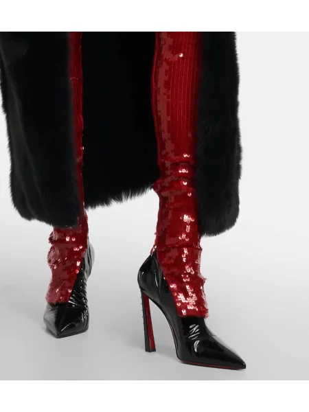Cizme scurte Christian Louboutin negru
