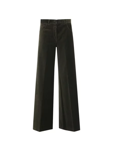 Pantaloni Aspesi de catifea verde
