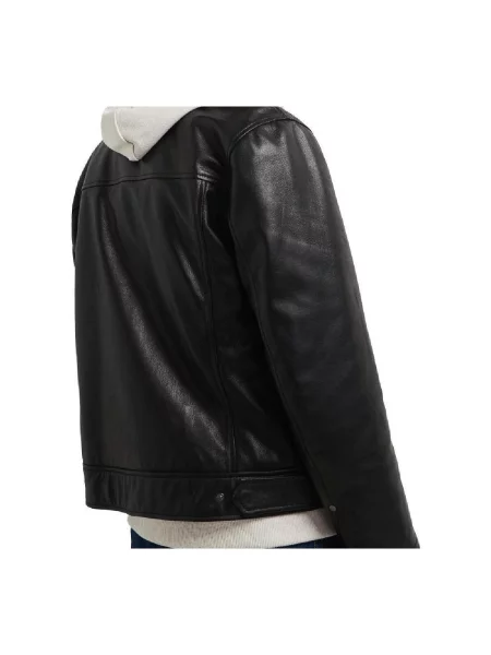 Geacă de blugi Pepe Jeans negru