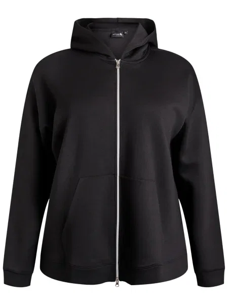 Active by Zizzi Sportovní mikina ATRIE' černá