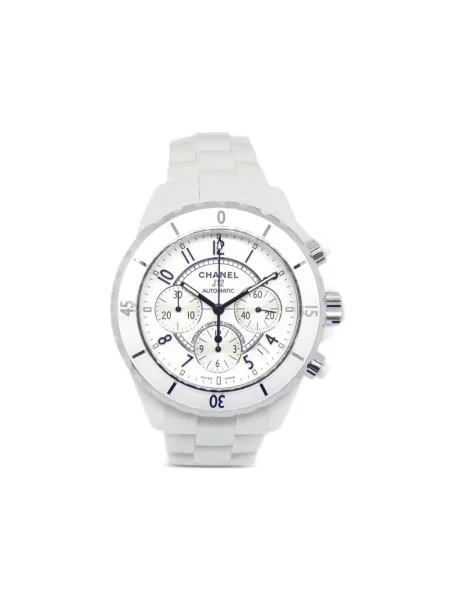 Hodinky Chanel Pre-owned bílé