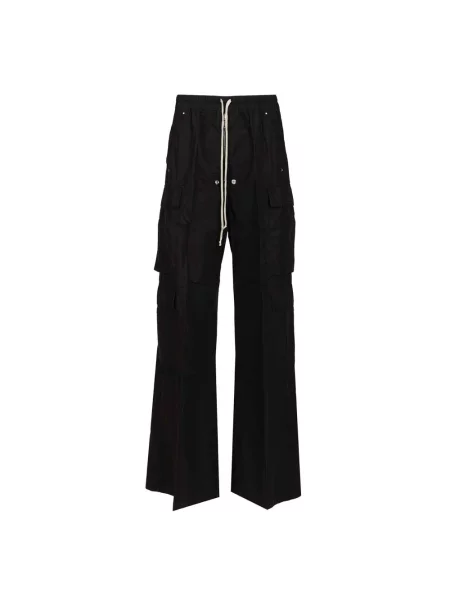 Spodnie cargo Rick Owens czarne