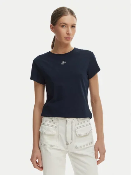 Tommy Hilfiger Majica Mornarsko modra