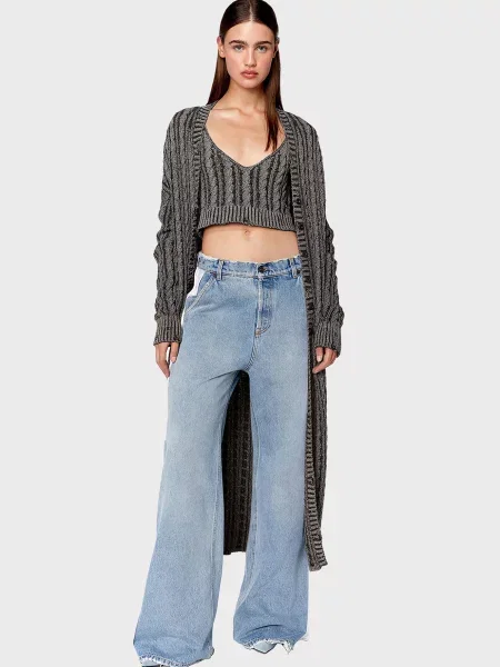 Кардиган Diesel сірий