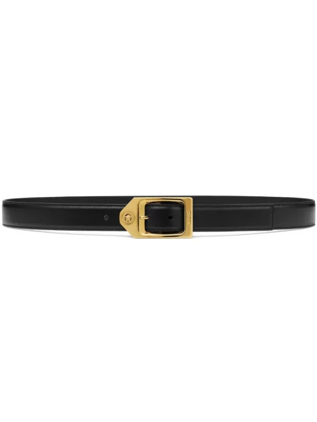 Curea Versace din piele negru