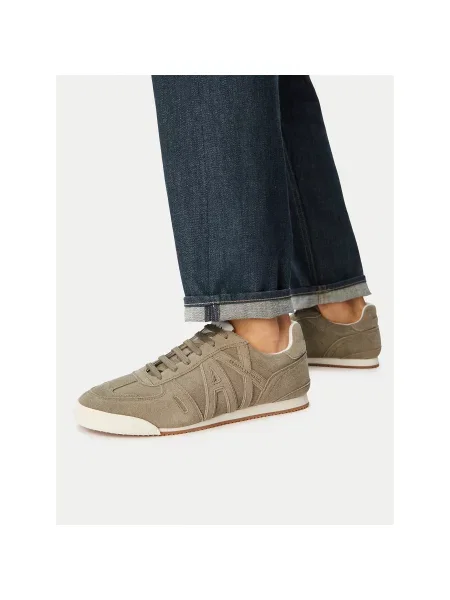 Кроссовки Armani Exchange бежевые