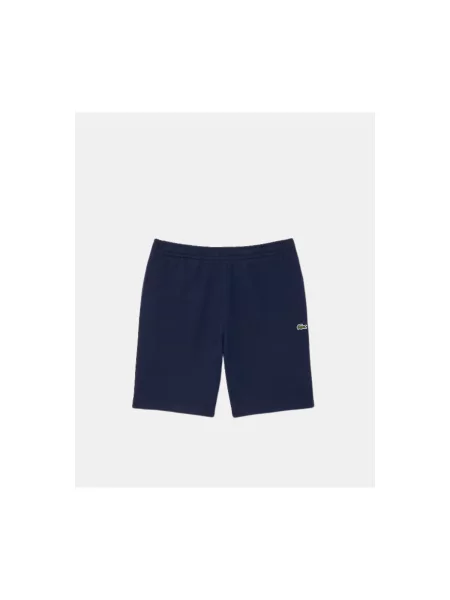 Pantaloni Lacoste albastru
