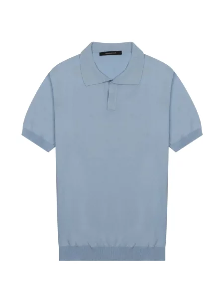 S ovratnikom polo majica Tagliatore plava