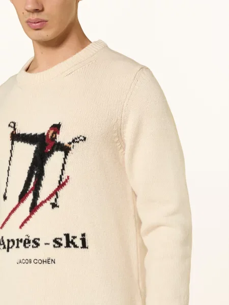 Jacob Cohen Sweter Apres Ski weiss