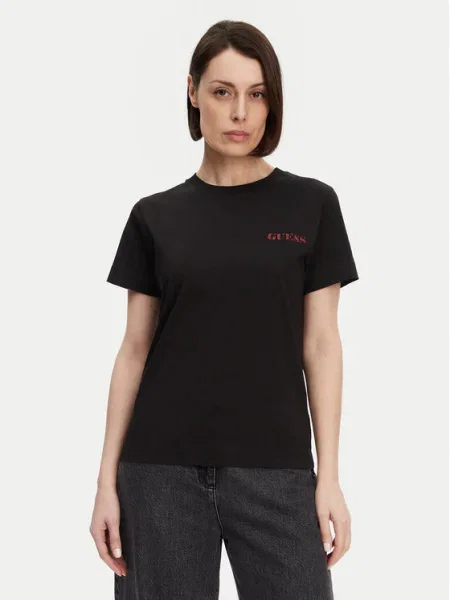 Тениска Guess черно