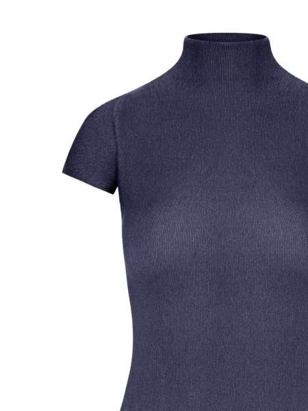 Scurt pulover Giorgio Armani albastru